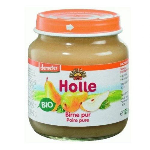 Holle bio bébiétel 100%körte 125 g