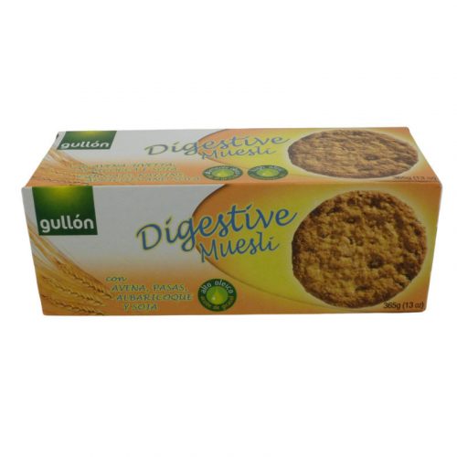 Gullón digestiv müzlis keksz 365 g