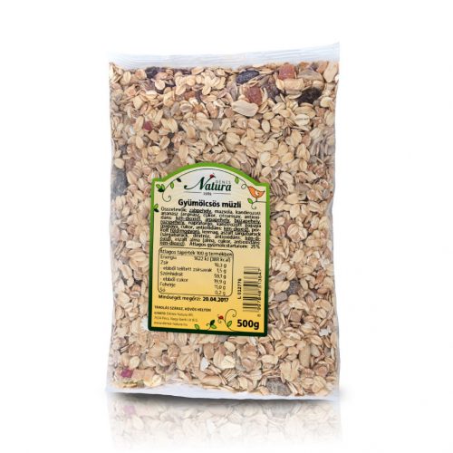 Natura gyümölcsös müzli 500 g