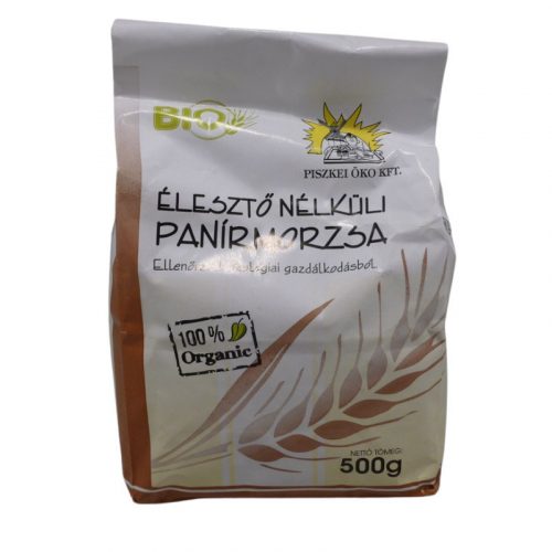 Piszkei bio élesztő nélküli panírmorzsa 90 nap 500 g