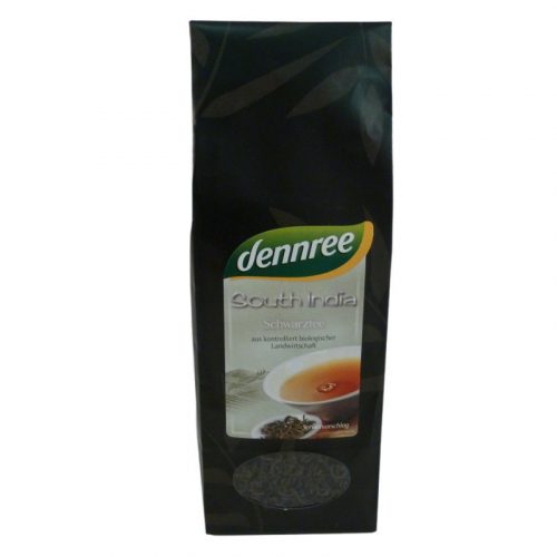 Dennree bio tea south india fekete 100 g