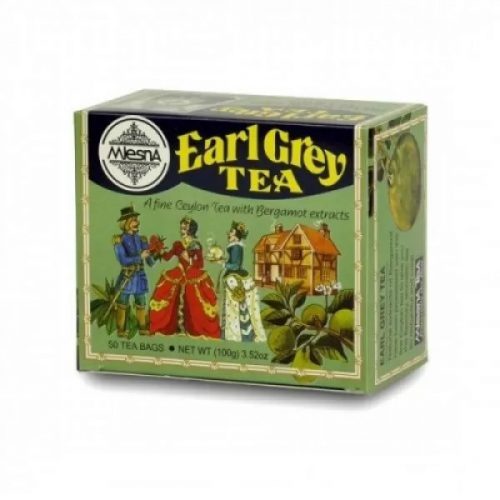 Mlesna earl grey tea 50x2g 100 g