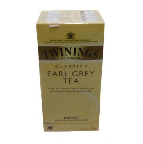 Twinings earl grey fekete tea 25x2g 50 g