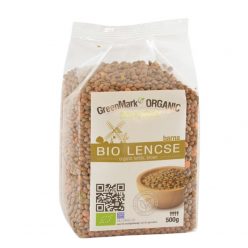 Greenmark bio lencse barna 500 g