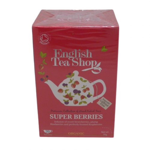 English Tea Shop bio szuper bogyós tea 20x2g  40 g