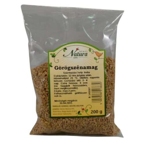 Natura csíráztatásra görögszénamag 200 g