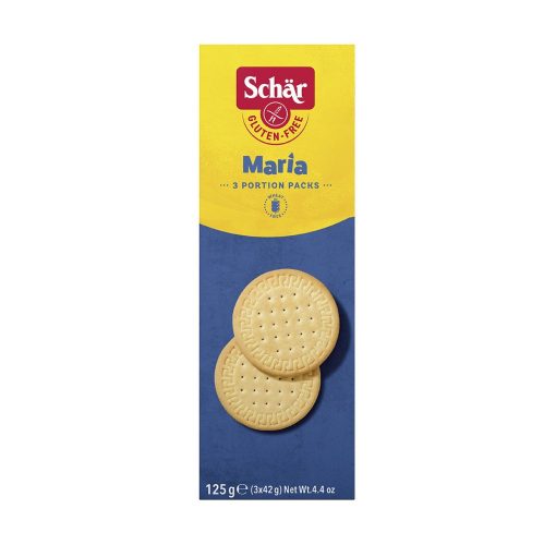 Schär gluténmentes maria natúr keksz 125 g