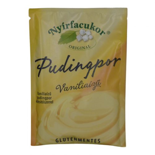 Nyírfacukor gluténmentes vaníliás pudingpor 80 g