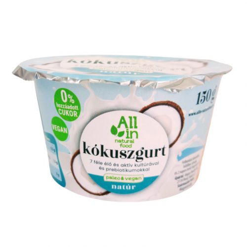 All in kókuszgurt natúr 150 g