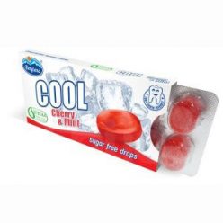 Cool cherry&mint meggy-mentol ízű cukormentes cukorka 16 g