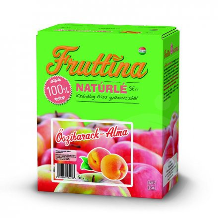 Fruttina alma-őszibarack gyümölcslé 5000 ml