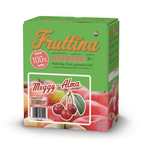 Fruttina alma-meggy gyümölcslé 3000 ml