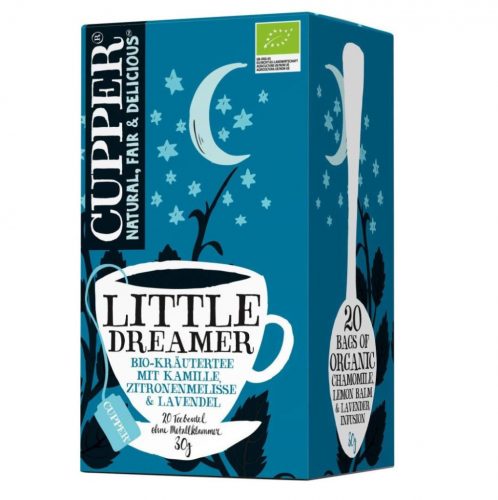 Cupper bio little dreamers nyugtató tea 20 db 30 g