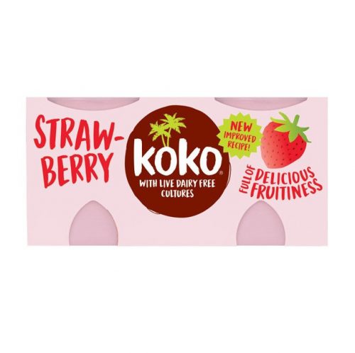 Koko kókuszgurt epres 250 g