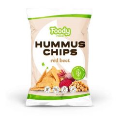 Foody Free gluténmentes hummus chips céklával 50 g