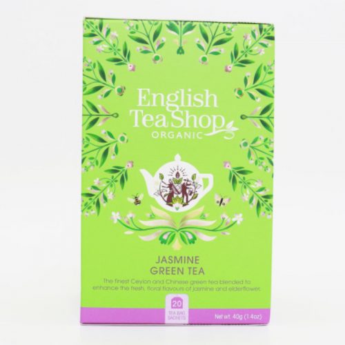 English Tea Shop 20 zöld bio tea jázminnal 40 g