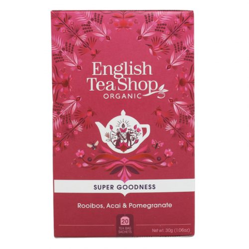 English Tea Shop 20 rooibos bio tea acai bogyóval és gránátalmával 30 g