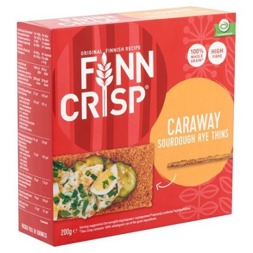 Finn Crisp vékony ropogós kenyér köményes 200 g