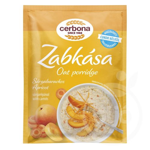 Cerbona zabkása sárgabarackos 50 g