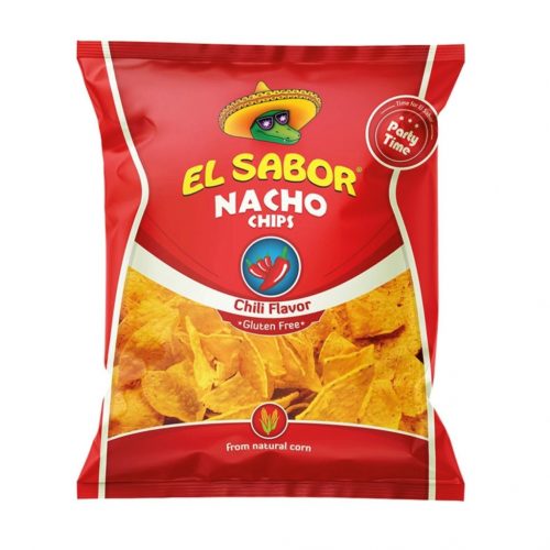 El sabor big nacho chips gluténmentes chilis 225 g