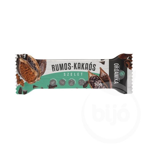 Organika rumos-kakaós szelet 30 g