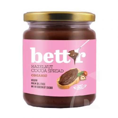 Bettr bio vegán kakaós törökmogyorókrém (nutella) 250 g