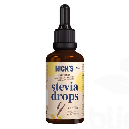 Nicks vaníliás stevia csepp 50 ml