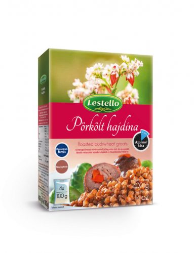 Lestello pörkölt hajdina 4x100g 400 g