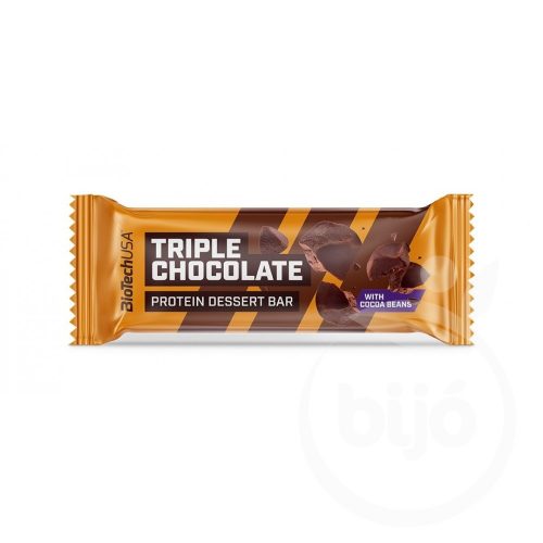 Biotech protein dessert bar triple chocolate 50 g