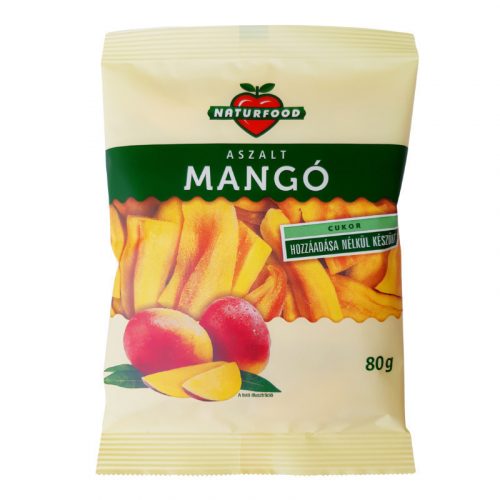 Naturfood aszalt mangó 80 g