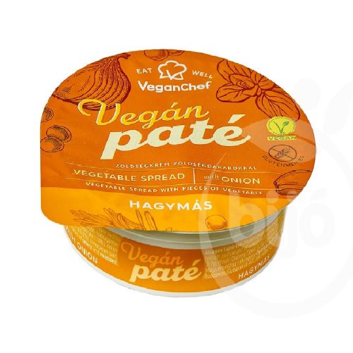 Veganchef paté zöldségkrém sült hagymás 110 g