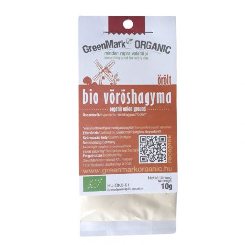 Greenmark bio vöröshagyma őrölt 10 g