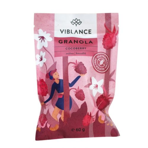 Viblance granola málnával és kesudióval 60 g