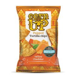 Corn Up tortilla chips cheddar ízű 60 g