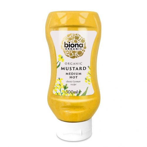 Biona bio mustár közepesen erős 300 ml