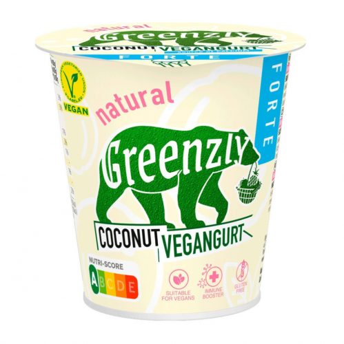 Greenzly kókuszos vegángurt natúr 130 g