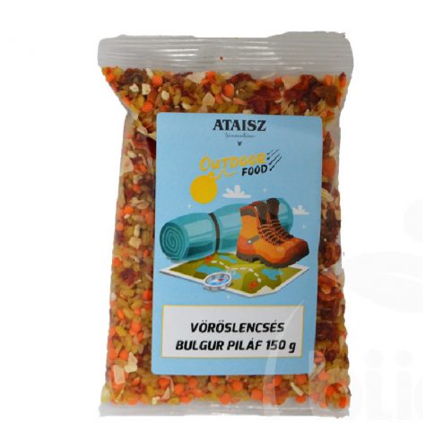 Ataisz outdoor vöröslencsés bulgur piláf 150 g