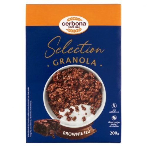 Cerbona granola selection brownie 200 g