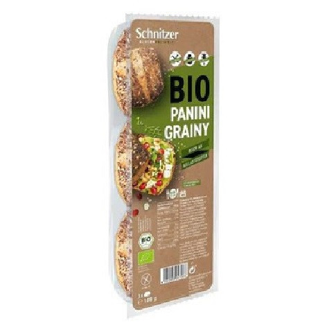 Schnitzer bio gluténmentes panini magvas 188 g