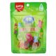 Amos Sweets 4d fun and play gummy letters vegyes gyümölcsízű gumicukor betű formában 100 g