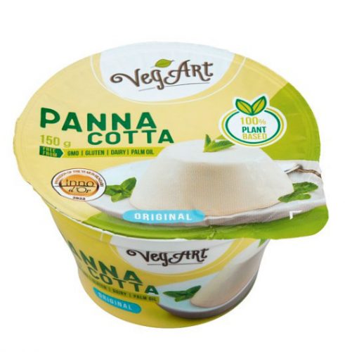 Vegart vegán panna cotta jellegű növényi desszert készítmény 150 g (22224)