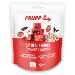 Frupp day lioflizált zabkocka snack eper-csokoládé 25 g