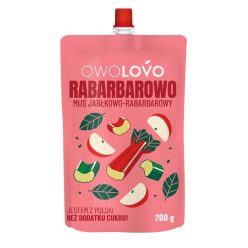 Owolovo gyümölcspüré alma-rebarbara 200 g