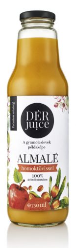 Dér juice almalé homoktövissel 90-10% 750 ml