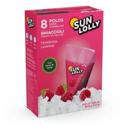   Sunlolly glutén- és laktózmentes jégkrém málna 8x60ml 480 ml