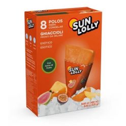   Sunlolly glutén- és laktózmentes jégkrém egzotikus 8x60ml 480 ml