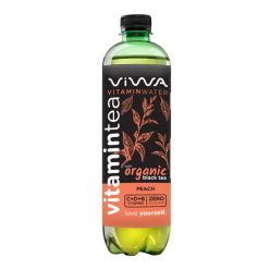 Viwa vitamintea black tea peach 600 ml