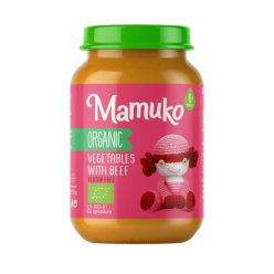   MAMUKO BIO ZÖLDSÉGEK MARHAHÚSSAL babáknak 6 hónapos kortól 190 g