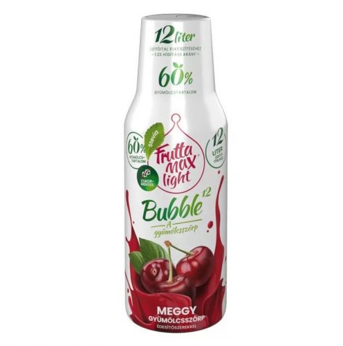 Fruttamax bubble 12 meggy light 500 ml