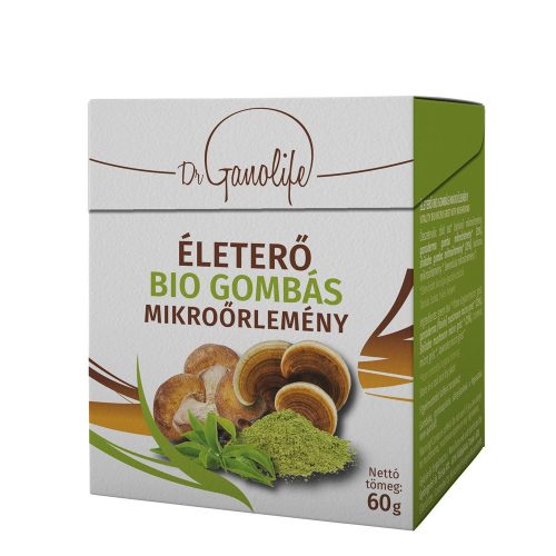 Dr Ganolife bio életerő gombás mikroőrlemény 60 g